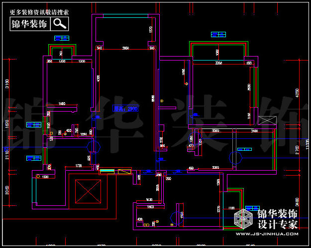 保利香檳國際C戶型150平米 戶型